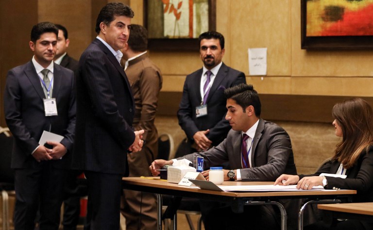 People in the Kurdistan Region and Iraq vote in the parliamentary elections across the country. (Photo: AFP)